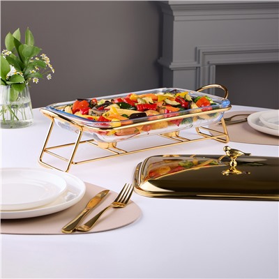 МАРМИТ AGNESS  ПРЯМОУГ GOLD 3,0L