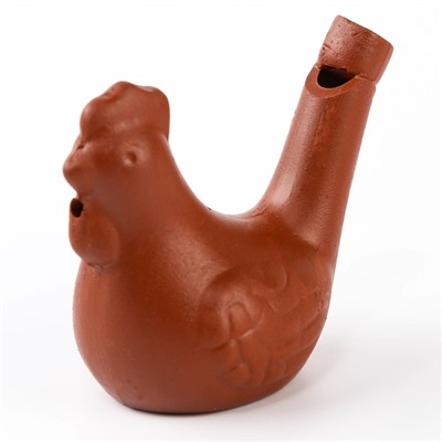 Свистулька керамическая «Курочка», для росписи 3.5×6.5×6 см