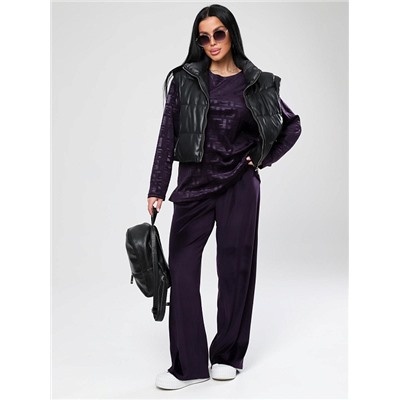 Костюм Чарлот жаккард сливовый ИвК