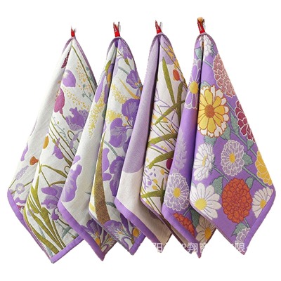 Quick dry cute cotton gauze bath towel for home use