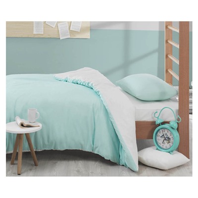 1 сп. Комплект Постельного Белья Paint Mix K.Mint-Krem