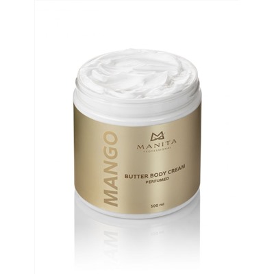 Manita Professional Парфюмированный крем-баттер для рук и тела / Butter Body Cream Mango, 500 мл