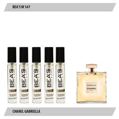 Парфюмерный набор BEAS C Gabrielle Women 5*5 ml W547, Парфюмерный набор Beas W547 создан по мотивам аромата C Gabriella