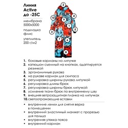 Комбинезон зимний для мальчика