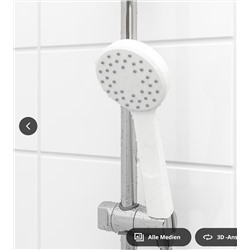 LILLREVET Handdusche/1 Funktion, weiß
