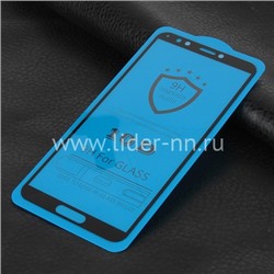 Защитное стекло на экран для  Huawei Honor 7C Pro 5-10D (ELTRONIC) черное