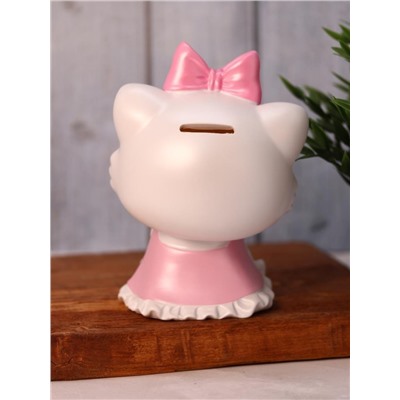Копилка «Milly Cat», pink (18 см), пластик