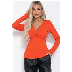 Блуза Бетти (красно-оранжевая) Б12429-5