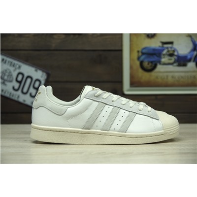 Adidas SUPERSTAR ‘SIZE TAG из натуральной кожи и замши