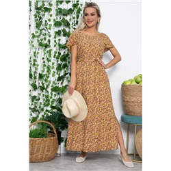Платье Вечер свиданий (горчица) П13584-16М