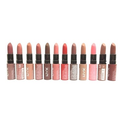 Помада NYX Matte Lipstick Pucker Up For The Holiday 4.5 g (упаковка 12 шт)