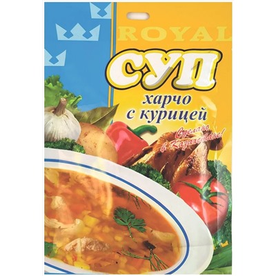 Суп Royal Food Харчо с курицей 65гр (80шт)