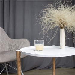 Сервировочный столик SHT-CT62
                        белый муар / светлый орех