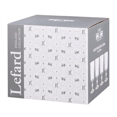 НАБОР БОКАЛОВ ИЗ 4 ШТ. "FLORA" 350 МЛ/16 СМ