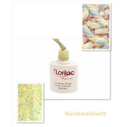 Гель лак Lorilac серия Marshmallow № 09 10 ml