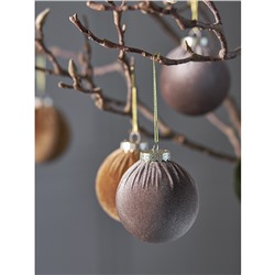 Набор ёлочных украшений Velvet Christmas из коллекции New Year Essential, 6 шт.