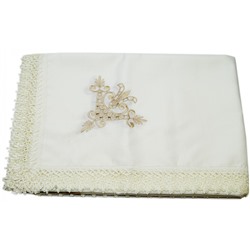 Скатерть с Гипюром Без Коробки 160x220 см. Kelebek Gupurlu Zelal
