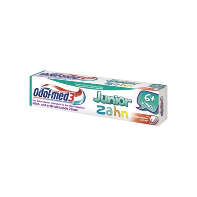 Зубная паста Odol-Med3, при выпадении молочных зубов, для детей старше 6-ти лет, 50 мл