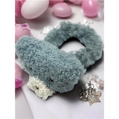 Резинка для волос меховая "Медвежонок" РД7 5 шт