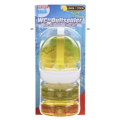 Reinex WC-Duftspüler Lemone Освежитель гелиевый 3*55мл (июль 25)