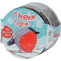 Dolche Vita. Новый год. Элитный. Яблочный пирог 50 гр. стекл.банка