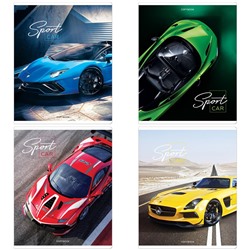 Тетрадь 48л., А5, линия ArtSpace "Авто. Sport car", эконом
