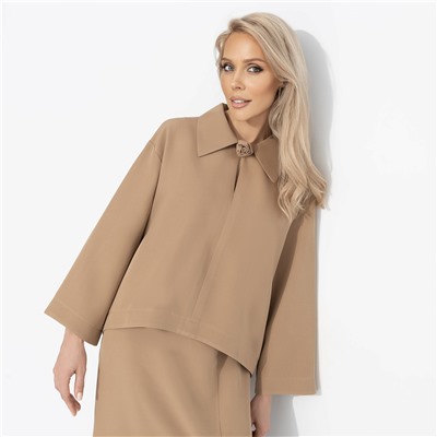 Комплект с юбкой и брошкой, Легкость эмоций (2 в 1, утренний кофе)