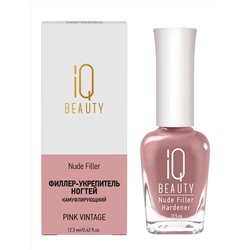 IQ Beauty Филлер-укрепитель с камуфлирующим эффектом / Nude Filler 01 Pink Vintage, глянцевый финиш, 12,5 мл