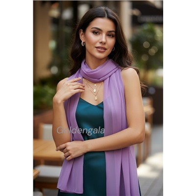 Шарф шифоновый однотонный Арт 0984/14