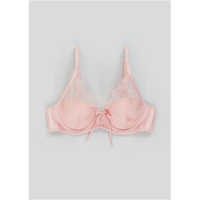Dotted Lace Bra
