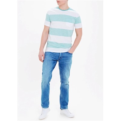 Stripe Crew Neck T-Shirt
