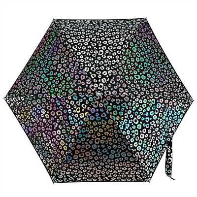 L501-4412 IridescentLeopard (Радужный леопард) Зонт женский механика Fulton