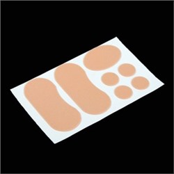 3727444 Набор вкладышей «Ассорти», овальные, 7шт, цвет бежевый