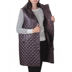 802 DK. VIOLET Жилет утепленный женский (50 гр. синтепон)