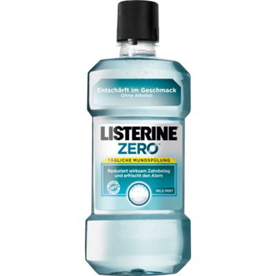 Listerine Zero, Безалкогольное Средство для Полоскания Полости Рта  500 мл