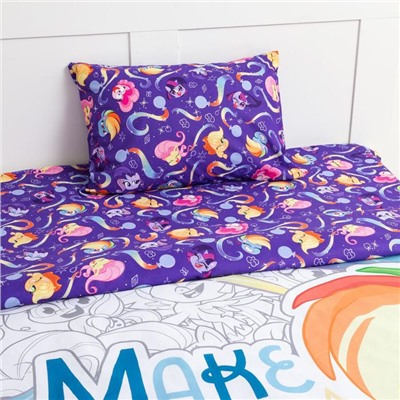 Постельное бельё 1.5 сп Magical, 143×215 см, 150×214 см, 50×70 см-1 шт., хлопок 100%, поплин