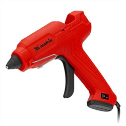 Клеевой пистолет, 11 мм, 40 (100) Вт, 18 г/мин, выключатель и индикатор напряжения Matrix