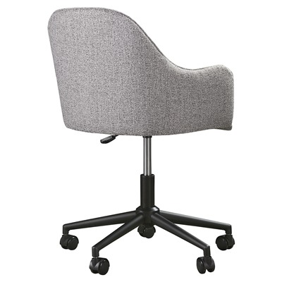 Кресло Isla, рогожка, серое