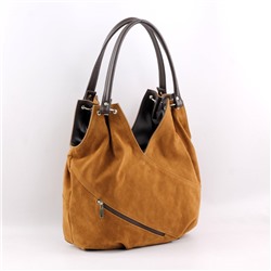 Сумка 101 эко-замша миндаль ХИТ продаж