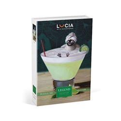 "Premium" ПАЗЛЫ-ИГРА для детей 500 элементов А2ф 330х480мм LEGEND -Узнай себя_№5-(Lucia Heffernan) в подарочн. коробочке + Постер