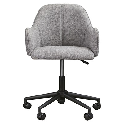 Кресло Isla, рогожка, серое