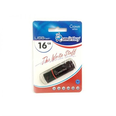 USB Flash 16GB SmartBuy Crown черный 2.0