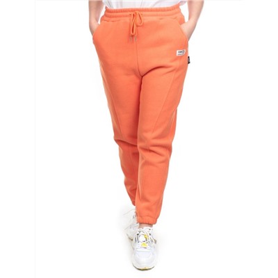 09 ORANGE Брюки спортивные женские на флисе (100% хлопок) 7986
