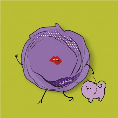 Тарелка сервировочная Cabbitch, 22,5х21 см