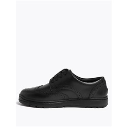 Kids’ Leather School Shoes (13 Small - 7 Large)