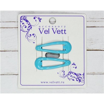 Заколка - зажим F6282740714 (3 см)  (2 шт.в уп)