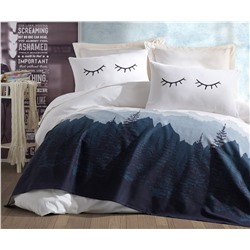 1 сп. 160x235 см. Покрывало Вафельное Enlora Eyelash Beyaz
