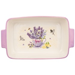 БЛЮДО ДЛЯ ЗАПЕКАНИЯ LEFARD "ЛАВАНДА" ПРЯМОУГ.2,8 Л 33,5*19,5*7,5 СМ