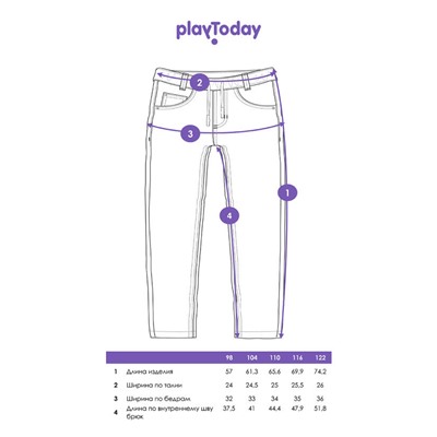 Джинсы для мальчика