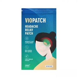 Пластыри для снятия головной боли (40 шт), Headache Relief Patch (40 pcs), произв. Viopatch